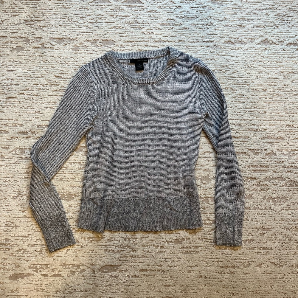 Calvin Klein Jeans Gray Crew Neck Sweater